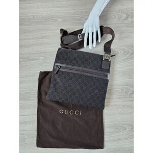 Gucci Dark Brown Messenger Bag